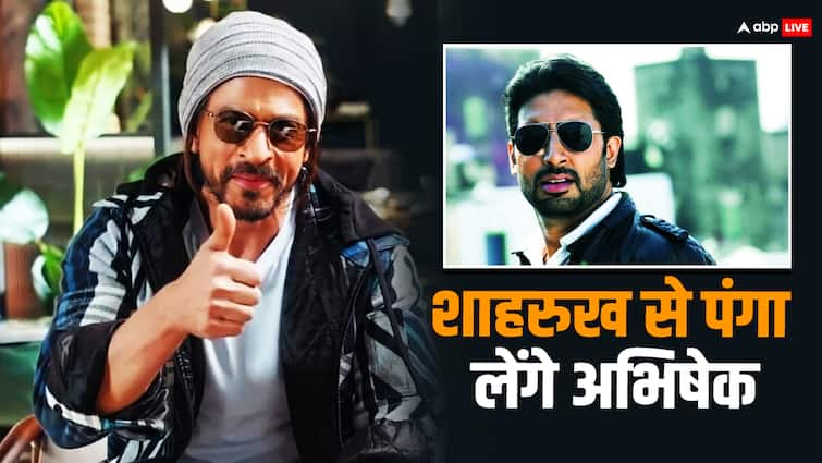 abhishek bachchan play villain role of shah rukh khan upcoming movie king know details शाहरुख खान के सामने विलेन गिरी दिखाएंगे अभिषेक बच्चन, फिल्म 'किंग' में होगी दोनों की जोरदार टक्कर