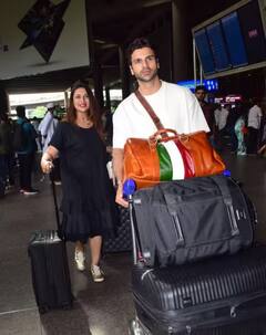 ઇટાલીમાં લૂંટ બાદ દિવ્યાંકા ત્રિપાઠી તેના પતિ સાથે ભારત પરત આવી, પતિ-પત્ની બંને એરપોર્ટ પર જોવા મળ્યા, ફોટા થયા વાયરલ