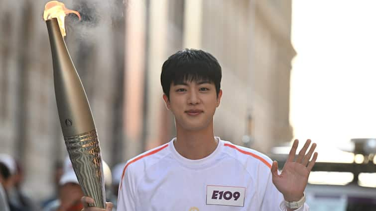 Paris Olympics 2024: BTS' Jin Becomes 1st Korean Artist To Lift The Olympic Torch