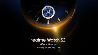 Realme Watch S2 Details Leaked Ahead Of Launch: Circular Display, Rotating Crown, ChatGPT AI Assistant, More