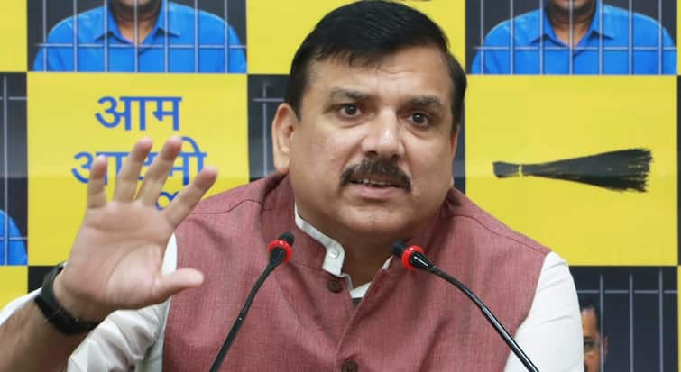 AAP Sanjay Singh Reaction on Jyotirmath Shankaracharya Political People Should Not Interrupt in Hindu Dharm स्वामी अविमुक्तेश्वरानंद बोले, 'राजनीतिक लोग धर्म में न घुसें...', अब संजय सिंह ने दी प्रतिक्रिया