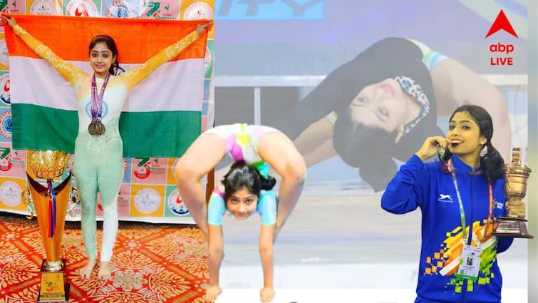 Susmita Debnath exclusive Udaynarayanpur girl won three gold medals in Yoga at Dubai tour to Sri Lanka uncertain due to lack of fund Susmita Debnath: মায়ের গয়না বন্ধক রেখে আন্তর্জাতিক মঞ্চে ৩ পদক! অর্থাভাবে সোনার মেয়ের শ্রীলঙ্কা সফর অনিশ্চিত