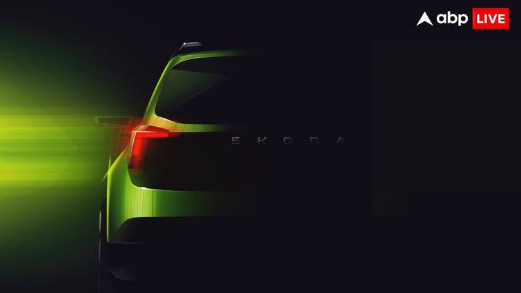 Skoda Auto share second glimpse first ever compact SUV hint Modern and Muscular look rival on Tata Nexon Maruti Brezza Skoda First Compact SUV: स्कोडा ऑटो लाएगी नई सब-कॉम्पैक्ट एसयूवी, Nexon-Brezza को देगी टक्कर!