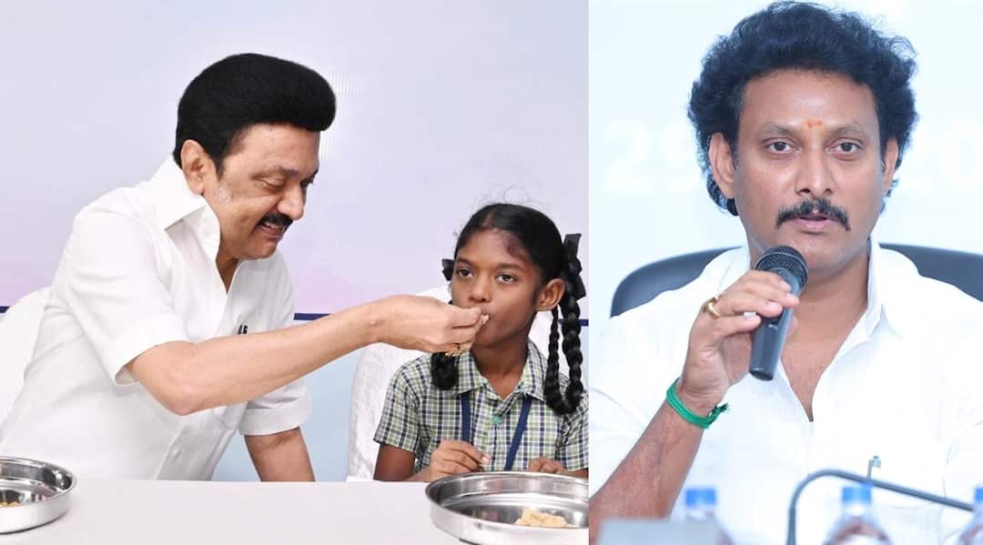 காலை உணவுத்திட்டத்துக்கு மு.க.ஸ்டாலின் பெயர்: அமைச்சர் அன்பில் மகேஸ் வலியுறுத்தல்