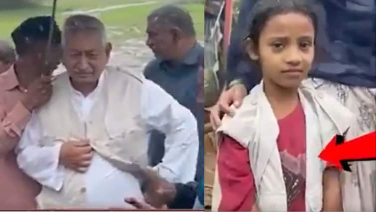 Kolhapur Violence Congress MP Shahu Maharaj visited affected areas Made girl wear his jacket Kolhapur Violence: शाहू महाराज ने किया इलाके का दौरा, ठंड से कांपती बच्ची को पहनाई अपनी जैकेट