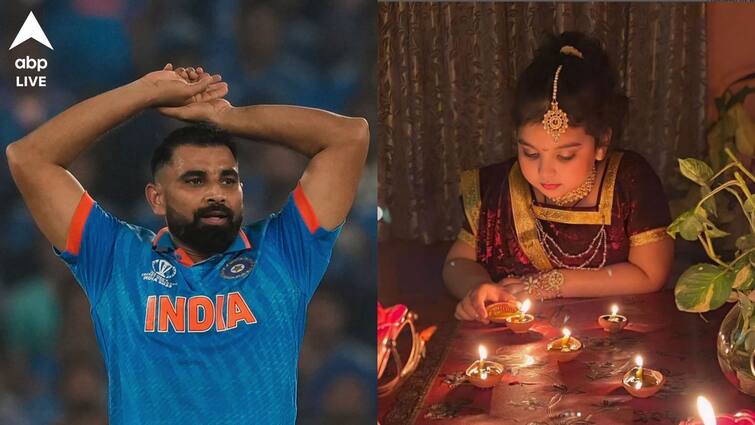 Indian pacer Mohammed Shami posts heartfelt picture on daughter Aairah birthday Indian Cricket Team Mohammed Shami: মেয়ের জন্মদিনে মন খারাপ শামির, দূর থেকেই জানালেন শুভেচ্ছা