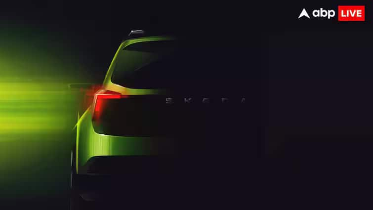 skoda auto share second glimpse first ever compact suv hint modern and muscular look rival on tata nexon maruti brezza read article in Gujarati Skoda First Compact SUV: સ્કોડા ઓટો હવે નવી સબ-કોમ્પેક્ટ એસયુવી લાવવા જઈ રહી છે, આ કાર નેક્સોન-બ્રેઝા જેવી કાર સાથે સ્પર્ધા કરશે!