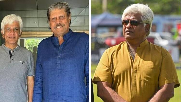 Arjuna Ranatunga Viral Picture Kapil Dev Body Transformation Fans React Social Media Sri Lanka 1996 ODI World Cup Arjuna Ranatunga Viral Pic: Fans Stunned As Post Claims Man Beside Kapil Dev Is Sri Lanka's 1996 ODI WC-Winning Captain