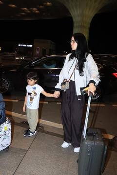 हार्दिक पांड्या से तलाक की खबरों के बीच बेटे के साथ एयरपोर्ट पर स्पॉट हुईं नताशा स्टेनकोविक, फोटोज हुईं वायरल