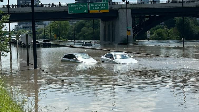 Sudden Storm Floods Parts Of Canada's Toronto, Causes Power Outages & Flight Disruptions