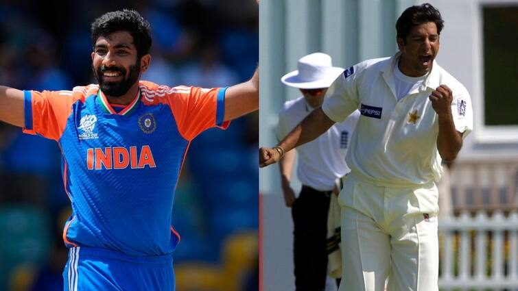Jasprit Bumrah and Wasim Akram story Swing reverse swing yorker one is a sultan and other is a king and both have same secret बुमराह और अकरम की कहानी: स्विंग, रिवर्स स्विंग, यॉर्कर... एक सुल्‍तान तो दूसरा बादशाह और दोनों का है एक ही राज