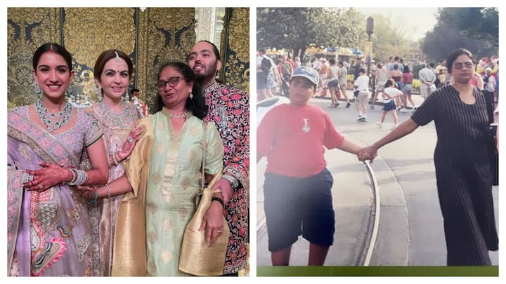 Lalita Dsilva, the nanny who once cared for Kareena Kapoor Khan and Saif Ali Khan’s sons, Taimur and Jeh, attended the wedding of Anant Ambani and Radhika Merchant.