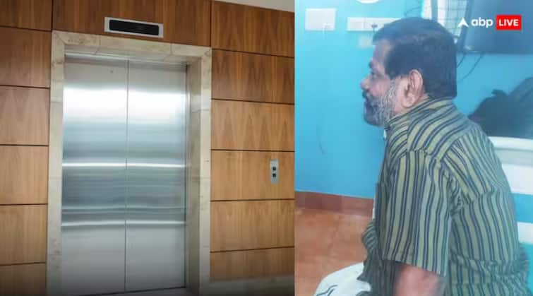 kerala-man-stuck-in-thiruvananthapuram-government-medical-college-hospital-lift-for-two-days ABPP ਲਿਫਟ 'ਚ ਹੀ ਕਰਨਾ ਪਿਆ ਪਿਸ਼ਾਬ, ਪਿਆਸ ਲੱਗਣ 'ਤੇ ਚੱਟ ਲੈਂਦਾ ਸੀ ਬੁੱਲ੍ਹ, 42 ਘੰਟਿਆਂ ਤੱਕ ਲਿਫਟ 'ਚ ਫਸੇ ਰਹੇ ਵਿਅਕਤੀ ਨੇ ਦੱਸੀ ਹੱਡਬੀਤੀ