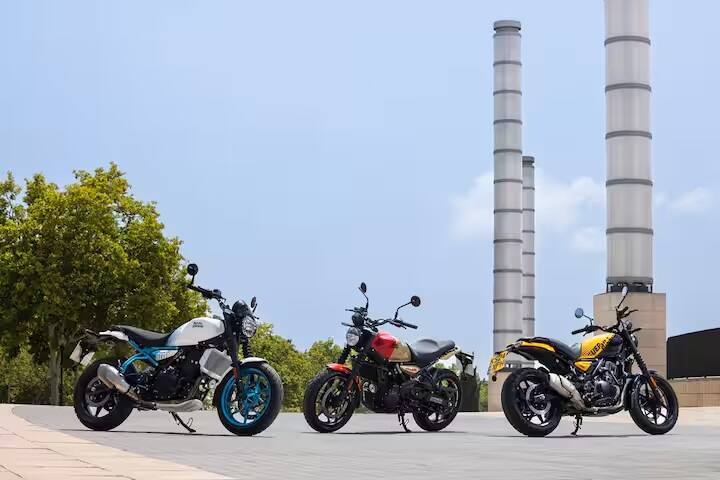 રૉયલ એનફિલ્ડ ગુરિલ્લા 450 Roadster બાઇકમાં પરફોર્મન્સ અને Eco જેવા ડ્યૂઅલ રાઇડિંગ મૉડ પણ છે.