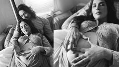Richa Chadha Maternity Photoshoot:  रिचा चड्ढाने केले सुंदर मॅटर्निटी फोटोशूट, दिसली पती अली फजलच्या मिठीत..