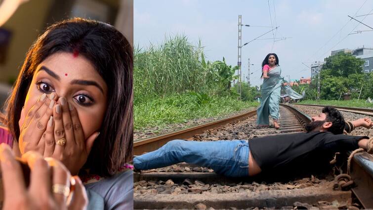 Bengali Daily Serial Update Pherari Mon Life on the line Will Tulsi outrun the train to save Agnis life entertainment News 'Pherari Mon': সময়ের সঙ্গে লড়াই করে রেলের গতিকে টেক্কা দিতে পারবে তুলসি? বাঁচবে অগ্নির প্রাণ?