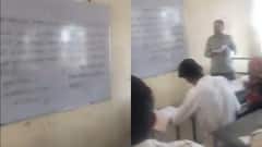 Flying Squad Busts Mass Cheating In Rajasthan School As Teachers Caught Writing Answers On Board — On Cam
