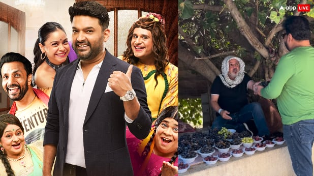 ali asgar the kapil sharma show actor and comedian selling grapes watch video अंगूर बेचने को मजबूर हुआ 'कपिल शर्मा शो' का ये मशहूर एक्टर! हो गई ऐसी हालत, देखें वीडियो