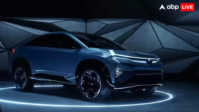 tata curvv production model reveal in india electric petrol diesel variant may launch this year read full article in Gujarati Tata Motors New Car:આ અઠવાડિયે જોવા મળશે ટાટા કર્વની ઝલક, જાણો ક્યારે જોવા મળશે આ નવી કાર?