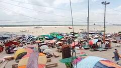 वाराणसी में तेजी से बढ़ रहा गंगा का जलस्तर, किसी को नदी पार कर जाने की अनुमति नहीं