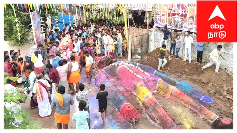 Abp Kovil ula Mayiladuthurai kuthalam sri rajakaliyamman temple kaali vadham festival - TNN ABP கோயில் உலா: அரவன் அசுரனை வதம் செய்த காளி - எங்கே தெரியுமா..?