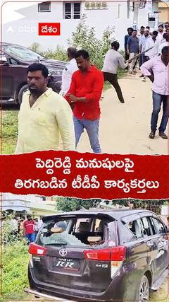 పెద్దిరెడ్డి మనుషులపై తిరగబడిన టీడీపీ కార్యకర్తలు