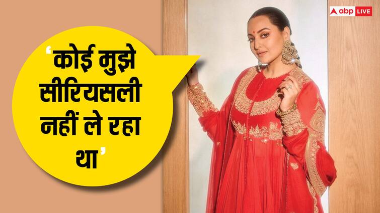 Sanjay leela Bhansali Heeramandi casting Sonakshi Sinha for fareedan role actress says nobody took me seriously 'किसी ने मुझे सीरियसली नहीं लिया, कब तक मैं...', Sonakshi Sinha ने क्यों कही ऐसी बात?