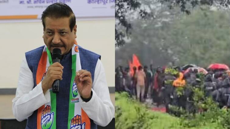 Prithviraj Chavan Slams BJP Rss on Vishalgad violence Ladki Bahin Yojana Maharashtra Marathi News दंगली हेच भाजपचं धोरण, दिवा विझताना फडफडतो, राज्य सरकारची तशीच स्थिती, पृथ्वीराज चव्हाणांचा हल्ला