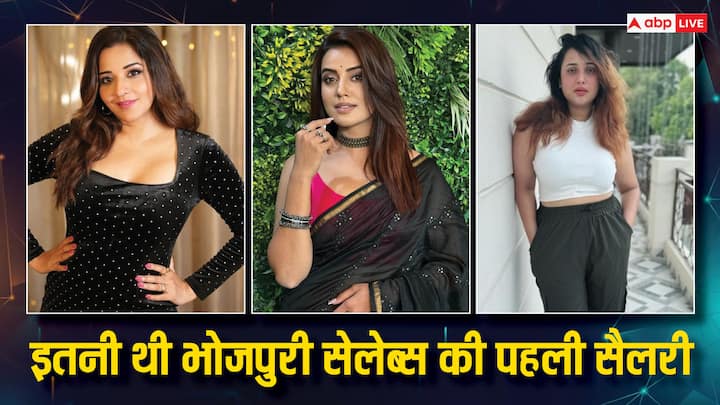 Bhojpuri Celebs First Salary: भोजपुरी सिनेमा में आज के समय में सेलेब्स भले ही लाखों लाख की कमाई कर रहे हों, लेकिन उनकी पहली सैलरी सुनने के बाद झटका लगना तय है.