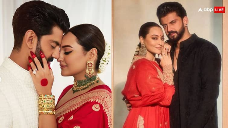 Sonakshi Sinha Revealed the reason to host a grand wedding reception party after her intimate marriage with Zaheer Iqbal जहीर इकबाल संग इंटीमेट शादी के बाद क्यों सोनाक्षी सिन्हा ने होस्ट की थी ग्रैंड वेडिंग रिसेप्शन पार्टी? एक्ट्रेस ने किया खुलासा