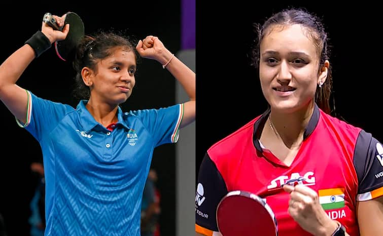 Paris Olympics 2024 Table Tennis Indian Women player Sreeja Akula and Manika Batra become Indian top seeders Paris Olympic 2024 Table Tennis: पेरिस ओलंपिक में चमकेंगे इंडियन टेबल टेनिस खिलाड़ी, श्रीजा और मनिका बनीं टॉप भारतीय सीडर्स