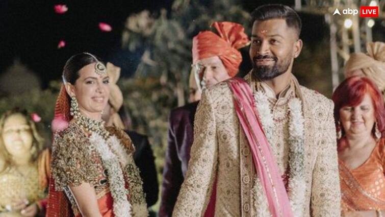 Hardik Pandya Natasa Stankovic Divorce Couple Wedding Joota Churai Rasam Video Viral Hardik Pandya Gave 5 Lakhs to krunal Pandya Wife Pankhuri Sharma हार्दिक पांड्या ने जूता चुराई में लुटा दिए थे पांच लाख, तलाक के बाद वीडियो वायरल