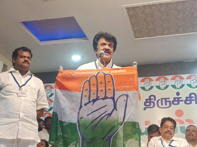 Only those who work sincerely have a place in the Congress Party - Trichy Veluchami speech காங்கிரஸ் கட்சியில் உண்மையாக உழைப்பவர்களுக்கு மட்டுமே இடம் உண்டு -  திருச்சி வேலுச்சாமி