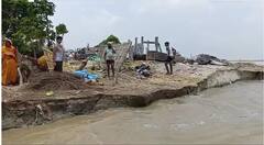 Bihar Flood: सुपौल के कोसी में कटाव से 200 से ज्यादा घर ध्वस्त, तस्वीरों में देखें विस्थापन का मंजर