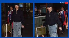 काली जैकट...सिर पर टोपी, एयरपोर्ट पर बेहाल सी नजर आईं मलाइका अरोड़ा, देखें एक्ट्रेस के नो मेकअप लुक की तस्वीरें