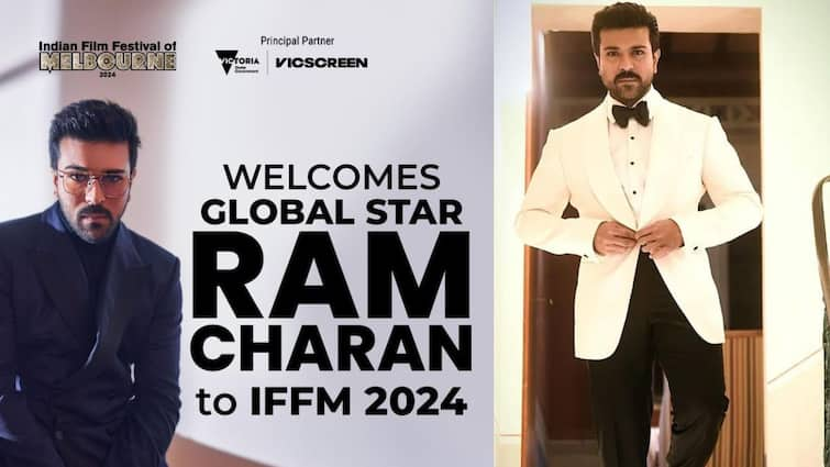 Ram Charan becomes the first Indian celebrity to be awarded the Ambassador for Indian Art and Culture at the Indian Film Festival of Melbourne Ram Charan: రామ్ చ‌ర‌ణ్ కి మ‌రో అరుదైన గౌర‌వం.. మెల్ బోర్న్ ఫిలిమ్ ఫెస్టివ‌ల్ లో అవార్డు