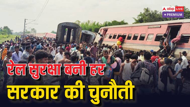 Chandigarh-Dibrugarh Express Train Derail Railway safety is a challenge for every government ABPP भारत ट्रेन दुर्घटनाओं से कब पाएगा मुक्ति, हर सरकार पर लगा है ये 'दाग'