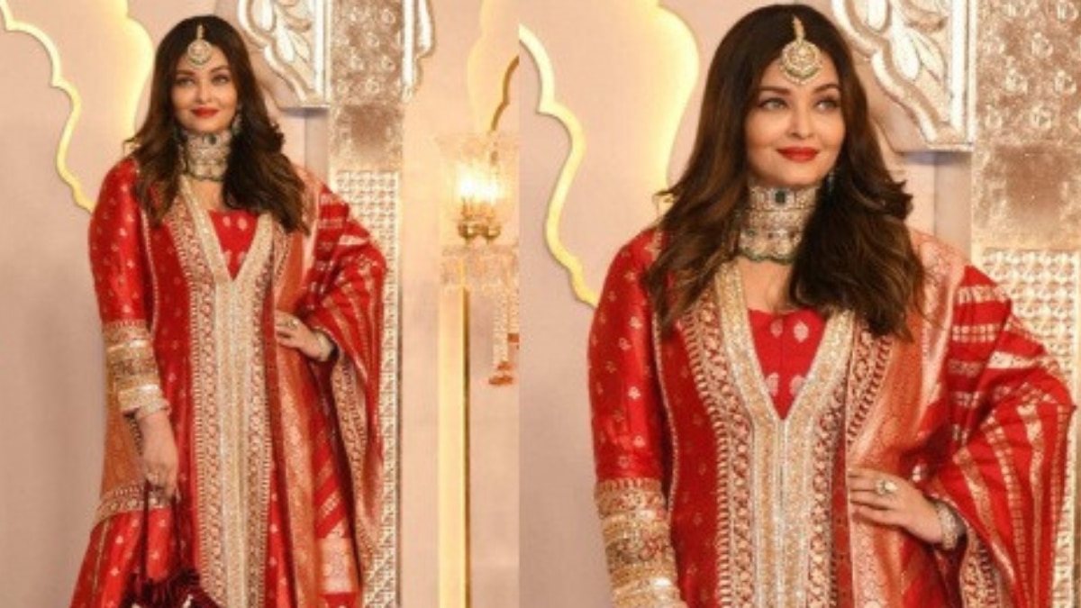 Anant Ambani-Radhika Merchant Wedding: A Look At Celebrities Who Made Heads Turn In Red Outfits