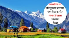 Travel : काश्मीरमध्ये हनिमूनला जाताय, पण वेळ कमी? फक्त ही 3 खास ठिकाणं फिरा, अख्ख काश्मीर फिरल्याचा आनंद मिळेल