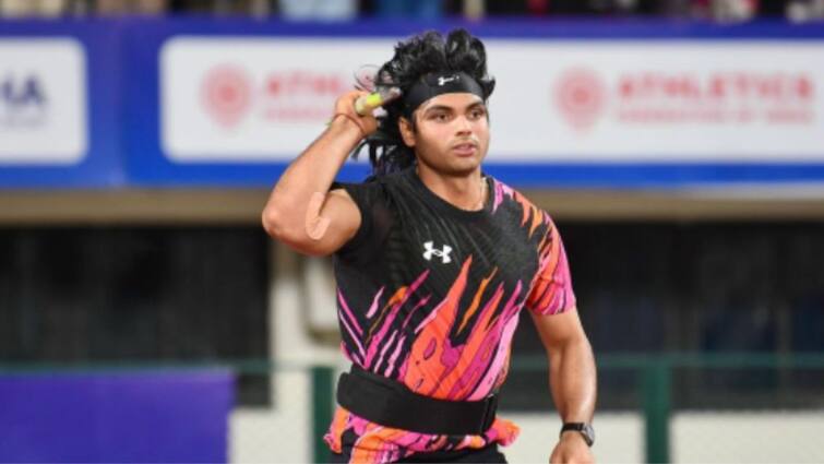 neeraj chopra speaks about hair maintaining and meeting with roger federer Neeraj Chopra : ”யப்பா இந்த முடி இருக்கே.. முடில டா சாமி!” மனம் திறந்த நீரஜ் சோப்ரா