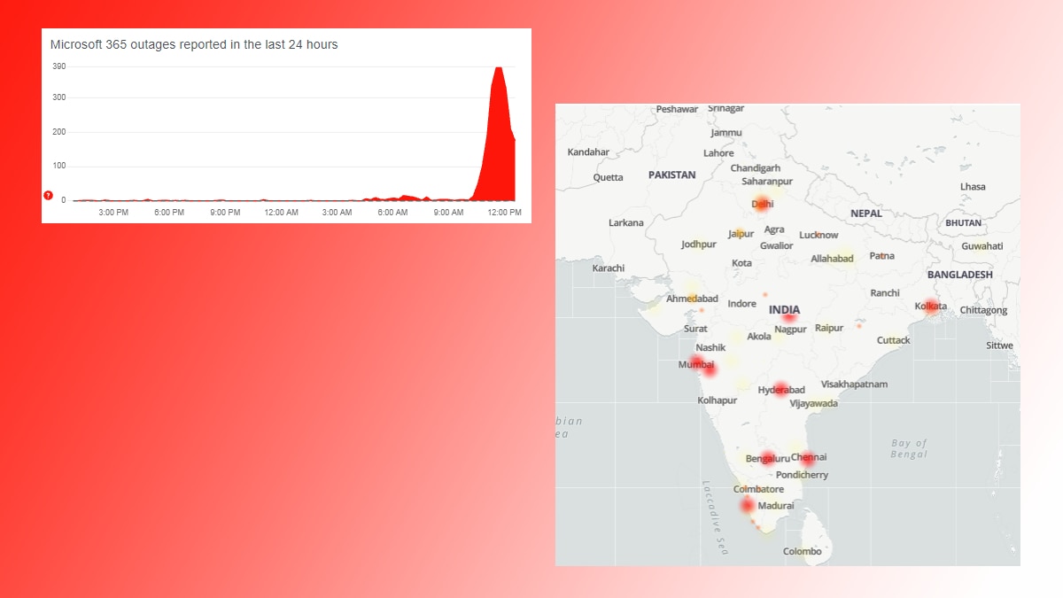 Microsoft 365 Cloud Service Outage Disrupts Airlines; IndiGo, Akasa, SpiceJet Said To Be Affected. Some Windows Users Seeing BSOD As Well