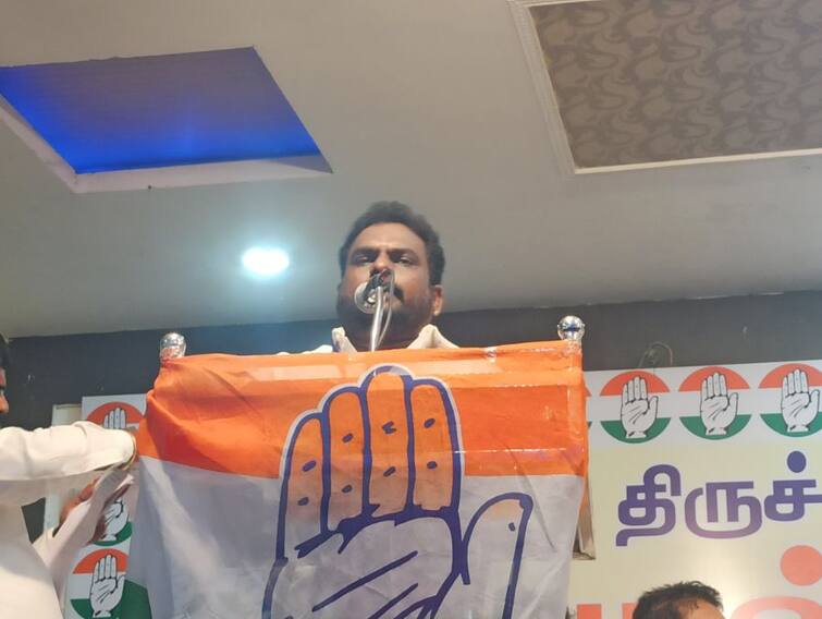 Lenin Prasad says There is a difference of opinion among some in the Trichy Congress Party - TNN திருச்சி காங்கிரஸ் கட்சியில் சிலருக்கு இடையே கருத்து வேறுபாடு நிலவுகிறது-  லெனின் பிரசாத்