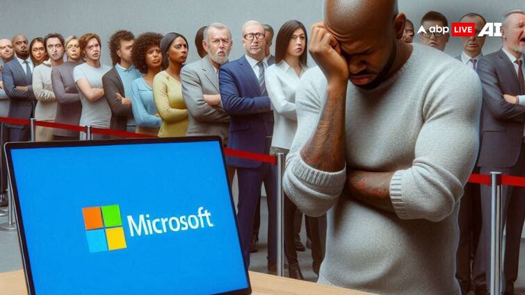 Microsoft Outage Microsoft Stock Crashes On Server Outage CrowdStrike Stock Nosedives In Pre-Market Trade Microsoft Outage: सर्वर डाउन के चलते माइक्रोसॉफ्ट की प्रतिष्ठा पर आई आंच, प्री-ट्रेडिंग में फिसला कंपनी का स्टॉक