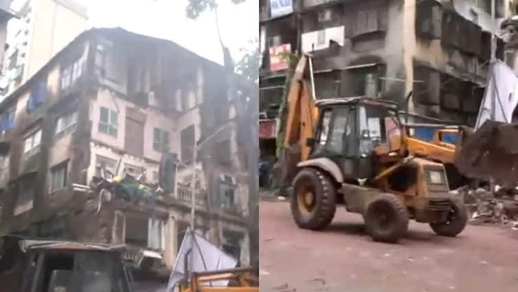 Building Collapses in Mumbai After Heavy Rain Woman Dies Mumbai Weather: మూడు రోజులుగా భారీ వర్షాలు, కుప్ప కూలిన బిల్డింగ్ - మహిళ మృతి, 13 మందికి గాయాలు