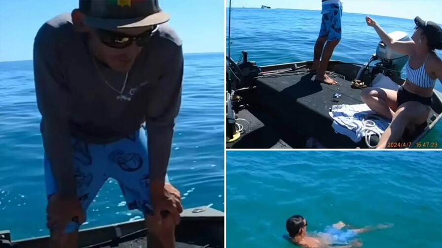 ਗਰਲਫ੍ਰੈਂਡ ਨੇ ਮੰਗਿਆ ਫੋਨ ਦਾ ਪਾਸਵਰਡ ਤਾਂ ਲੜਕੇ ਨੇ ਮਾਰ'ਤੀ ਸਮੁੰਦਰ 'ਚ ਛਾਲ, VIDEO Girlfriend asked for the password of the phone, then the boy jumped into the sea, VIDEO ਗਰਲਫ੍ਰੈਂਡ ਨੇ ਮੰਗਿਆ ਫੋਨ ਦਾ ਪਾਸਵਰਡ ਤਾਂ ਲੜਕੇ ਨੇ ਮਾਰ'ਤੀ ਸਮੁੰਦਰ 'ਚ ਛਾਲ, VIDEO