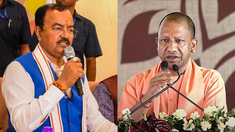 Uttar Pradesh News Congress Randeep Surjewala Claim BJP To Remove Yogi Adityanath From UP CM Post Keshav Prasad Maurya 'Yogi Ko Thok Do': Congress Claims 'Bulldozer War' Within BJP To Remove Adityanath From UP CM Post