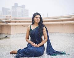 Pooja Sawant : 'भिजलेल्या साडीमध्ये चोख दिसते...' पूजा सावंतने गच्चीवर लुटला पावसाचा आनंद