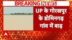 UP Flood Update: गोरखपुर में उफान पर राप्ती और रोहिन नदी, बाढ़ से पानी में डूबे कई गांव | ABP News |