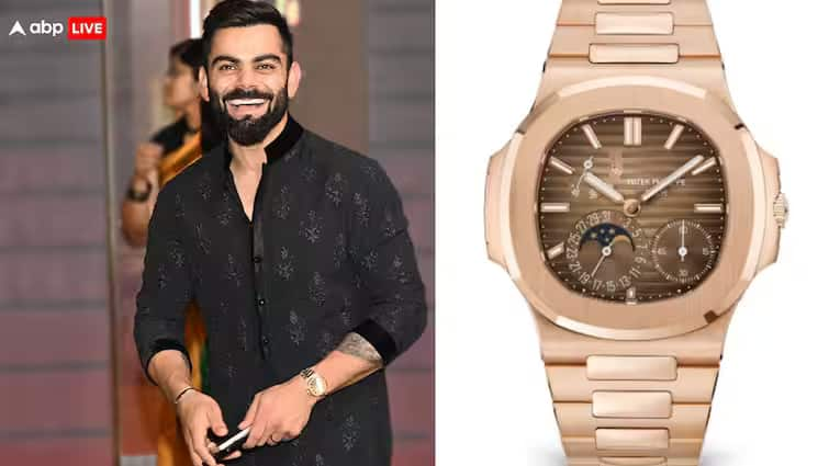 virat kohli watch price 1 5 crore rupees stylish design look rolex datejust know details here read article in Gujarati Virat Kohli Watch: વિરાટ કોહલી કઈ કંપનીની ઘડિયાળ પહેરે છે? તેની કિંમત એટલી વધારે છે કે તમે એક આલીશાન ઘર ખરીદી શકો છો