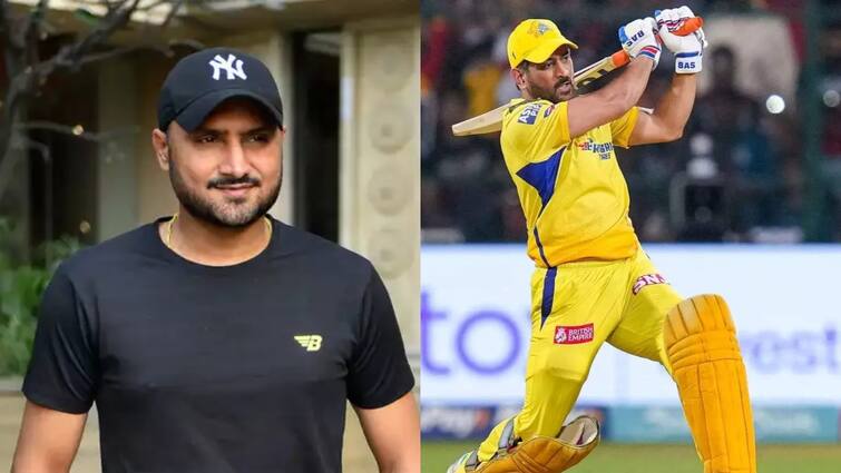 harbhajan singh on ms dhoni grills pakistani fan who compared dhoni to mohammad rizwan MS Dhoni: धोनी पर पूछा अजीबोगरीब सवाल, तो भड़क उठे हरभजन सिंह; पाकिस्तानी को सरेआम किया बेइज्जत